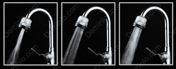 Ba chế độ phun nước khác nhau của vòi rửa chén bát tăng áp