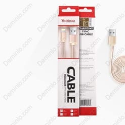 Hình ảnh vỏ hộp cáp lightning Yoobao YB-413 100cm