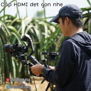 cáp hdmi dẹp gọn nhẹ cho gimbal