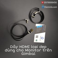 Cáp HDMI dẹt mỏng nhẹ dành cho monitor gắn trên gimbal