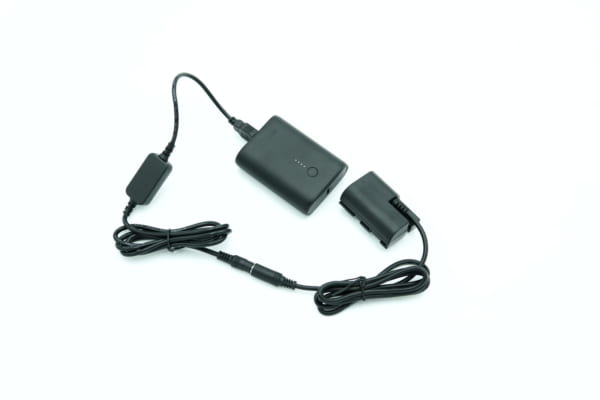 pin dummy canon lp-e6 nguồn đơn dùng sạc dự phòng
