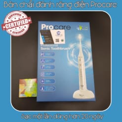 Bàn chải đánh răng điện Procare tặng kèm kem đánh răng thảo được Phoca Thái Lan