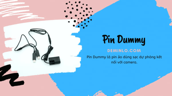 Pin dummy canon lp-e6